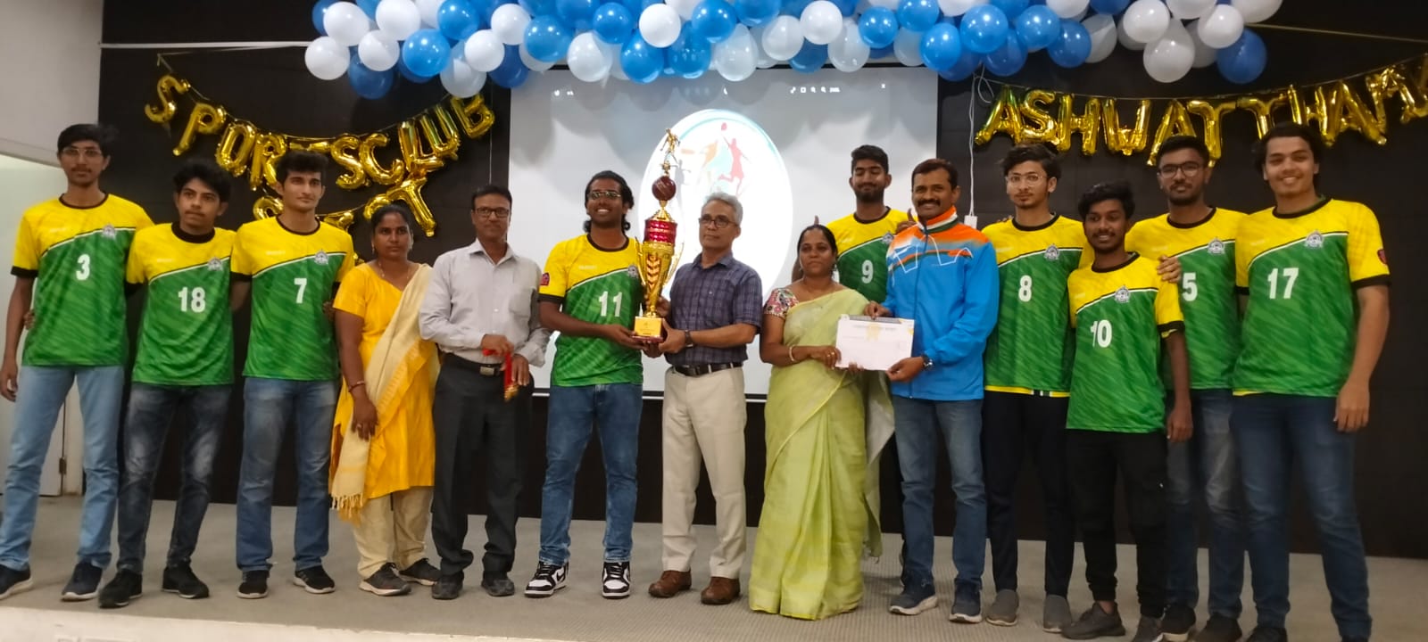 Sreenidhi Institute of Science & Technology has organised Football Tournament 
 from 14th to 16th Nov 2023.

First match MJCET won against IARE by 3-2
Second match won against MLRIT by 5-4
Semi- Final match won against Mahindra University by 1-0
Final match won against MRUH by 5-3.