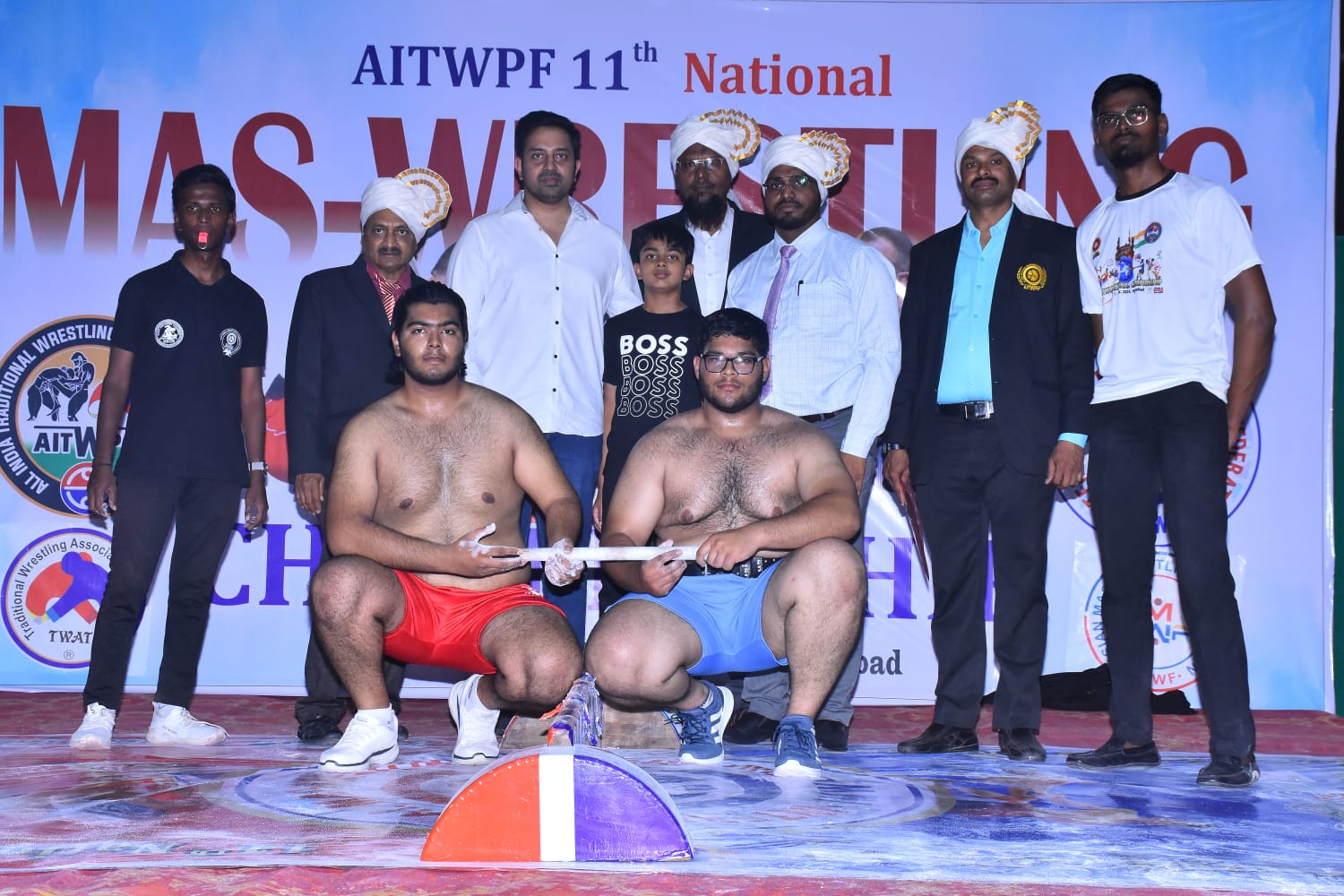 11th AITWPF National Championship, 1-4 Feb. 2024, Hyderabad, Telangana


MOHAMMED SAIF ALI 
(1604-21-748-007)
AIML - 3RD YEAR.

Has Participated in the 11th AITWPF National Championships.

Won
1) Gold Medal 🏅 - Mas Wrestling 

2) Gold Medal 🏅 - Pankaration 

3)Bronz Medal - Belt Wrestling 

4) Bronz Medal - KhapsaGai