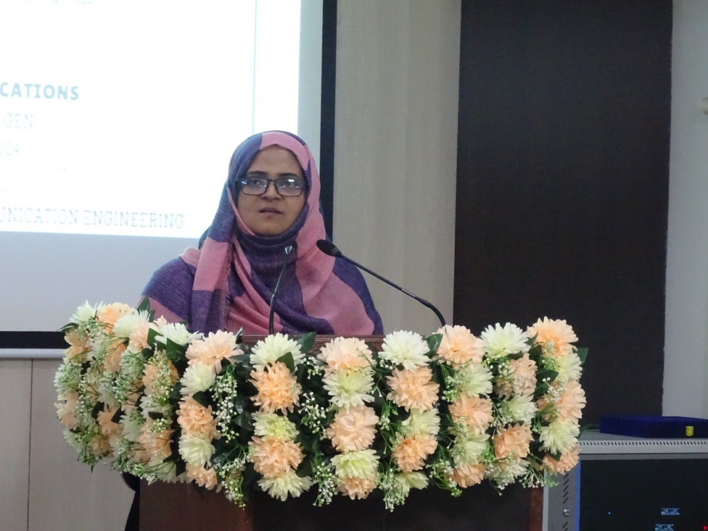 Dr. Salma Fauzia,  Associate Professor, Coordinator, AICTE VAANI