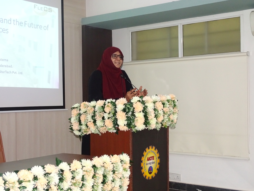 Topic: Flexible Electronics and Future of Devices, Speaker: Anis Fatima,
Ph.D., IIITH, Founder and CEO @PiStarTech Pvt. Ltd.