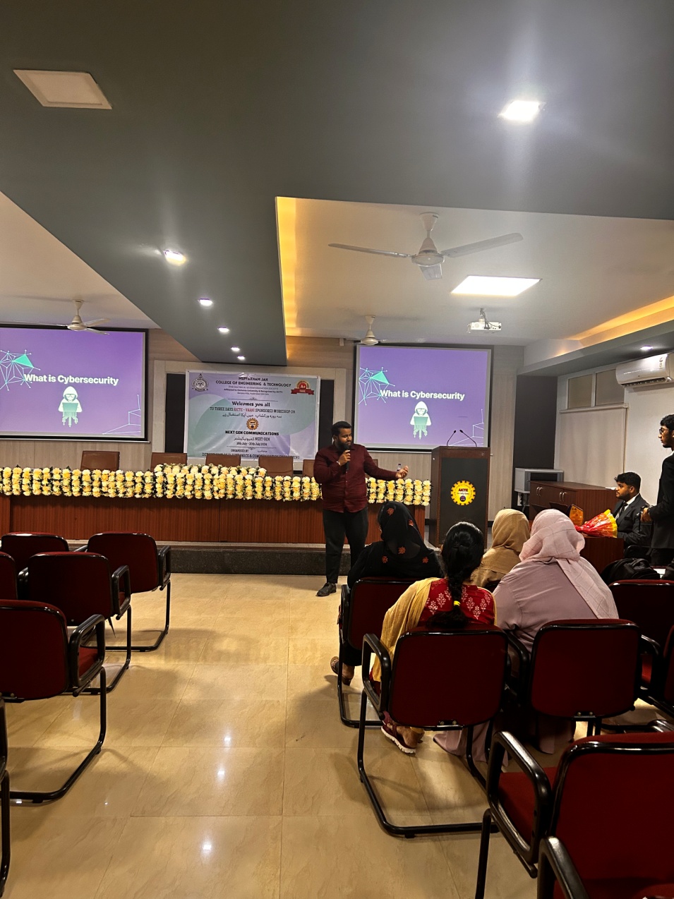 Day 3 : Topic: Roadmap to Cybersecurity, Speaker: Mr. Mohd Abdul Jameel, Security Engineer, Techolution