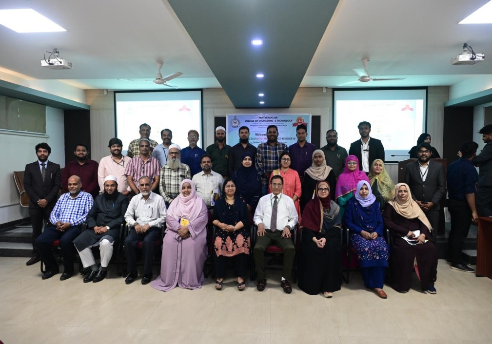 A group photo with the organizing team