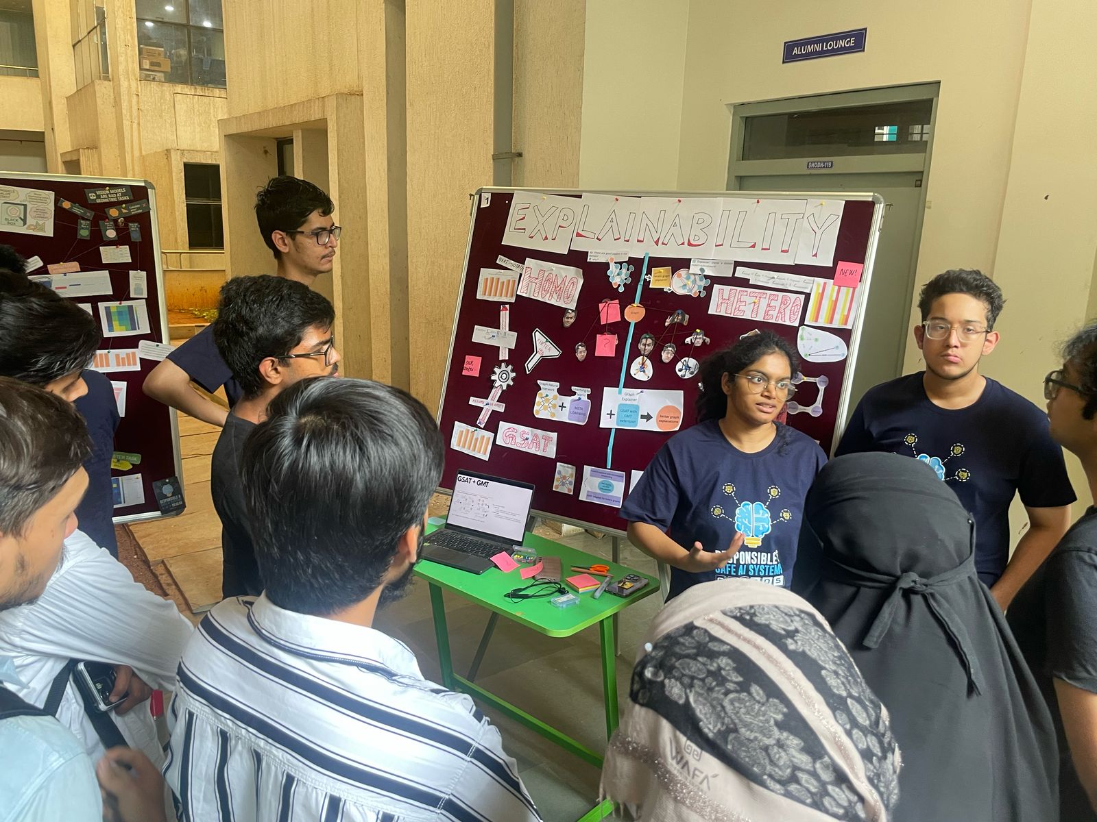 CSED Students at IIIT Hyderabad – Student Project Expo