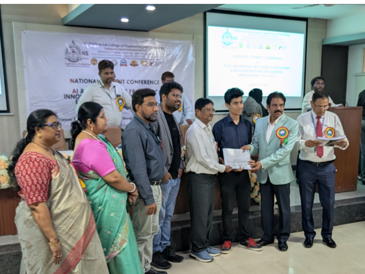 National Student Conference On AI & Data Science Frontiers-NSCADF'25 (English Section)