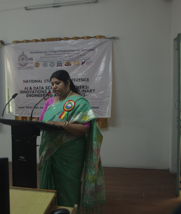 National Student Conference On AI & Data Science Frontiers-NSCADF'25 (English Section)