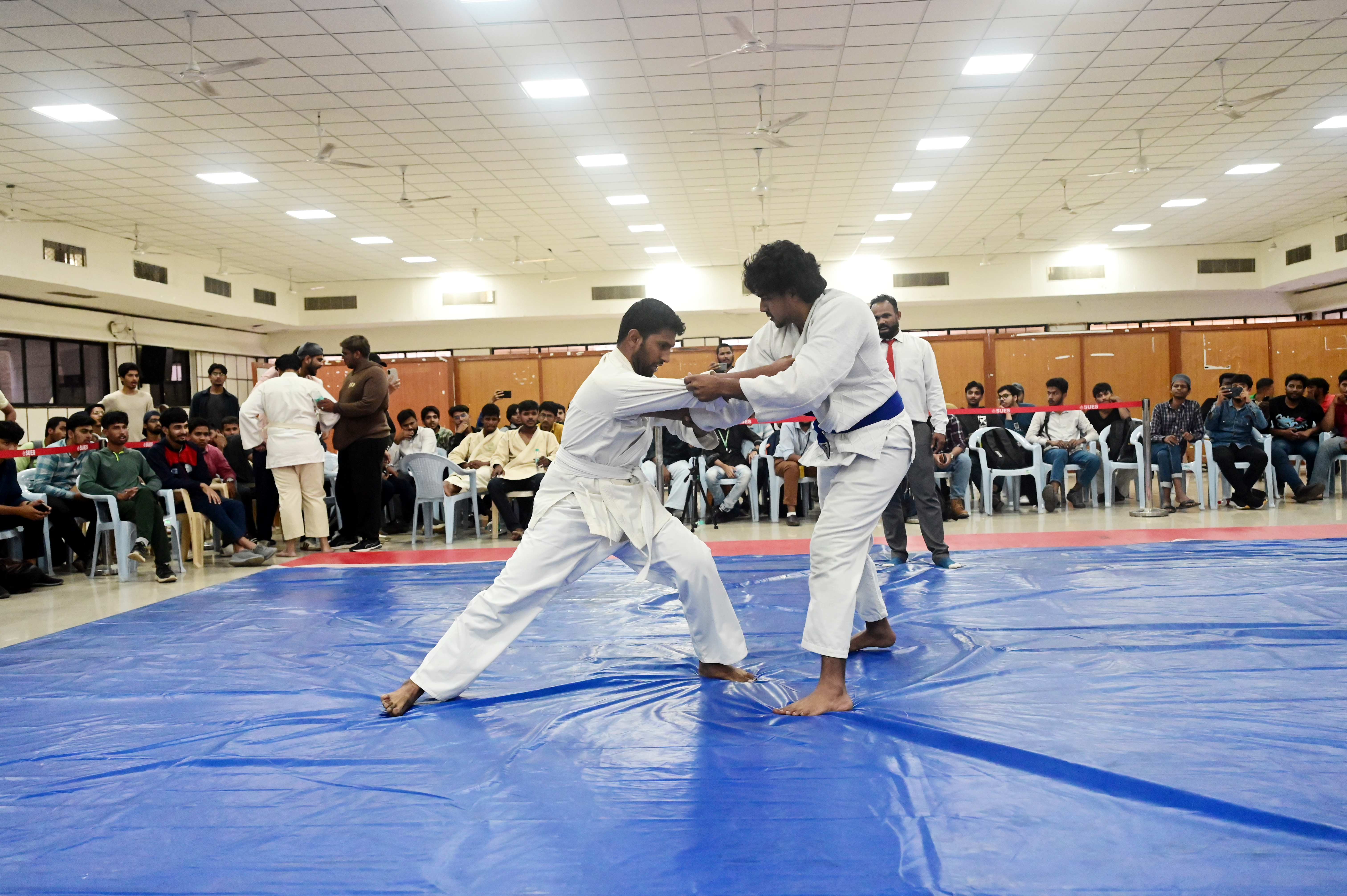 Osmania University Inter College Judo Championship 2025-26 at MJCET