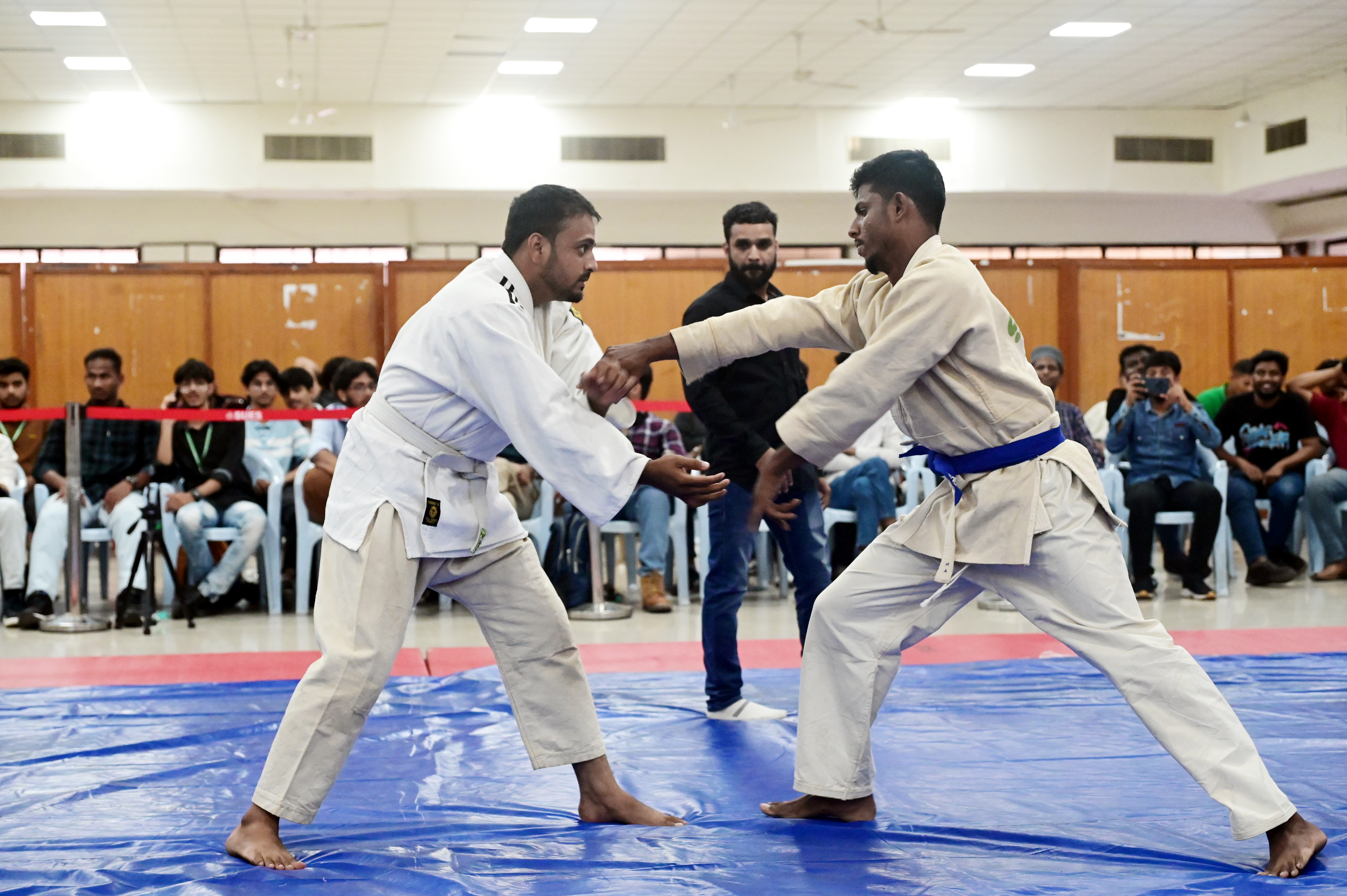 Osmania University Inter College Judo Championship 2025-26 at MJCET