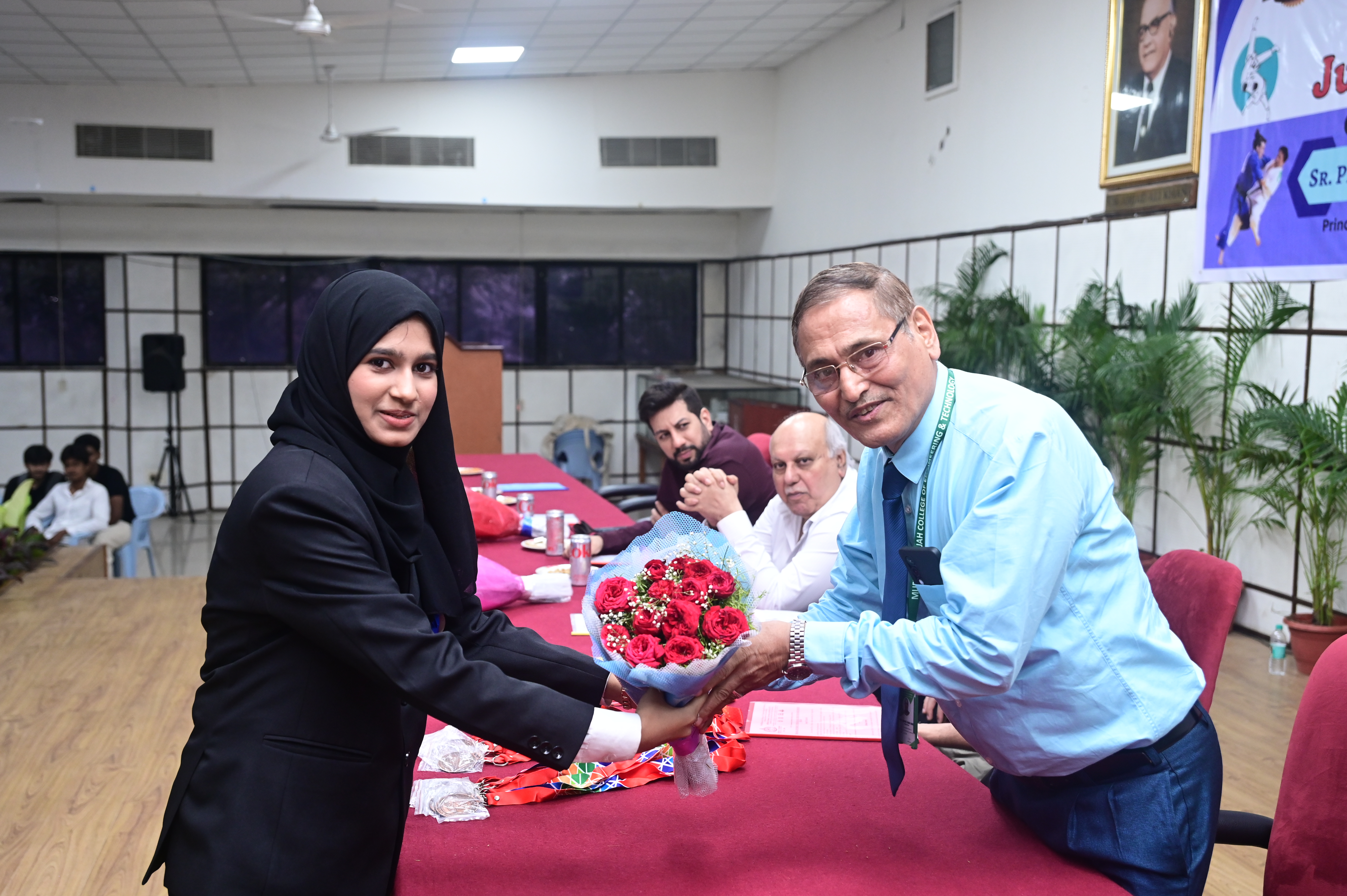 Osmania University Inter College Judo Championship 2025-26 at MJCET