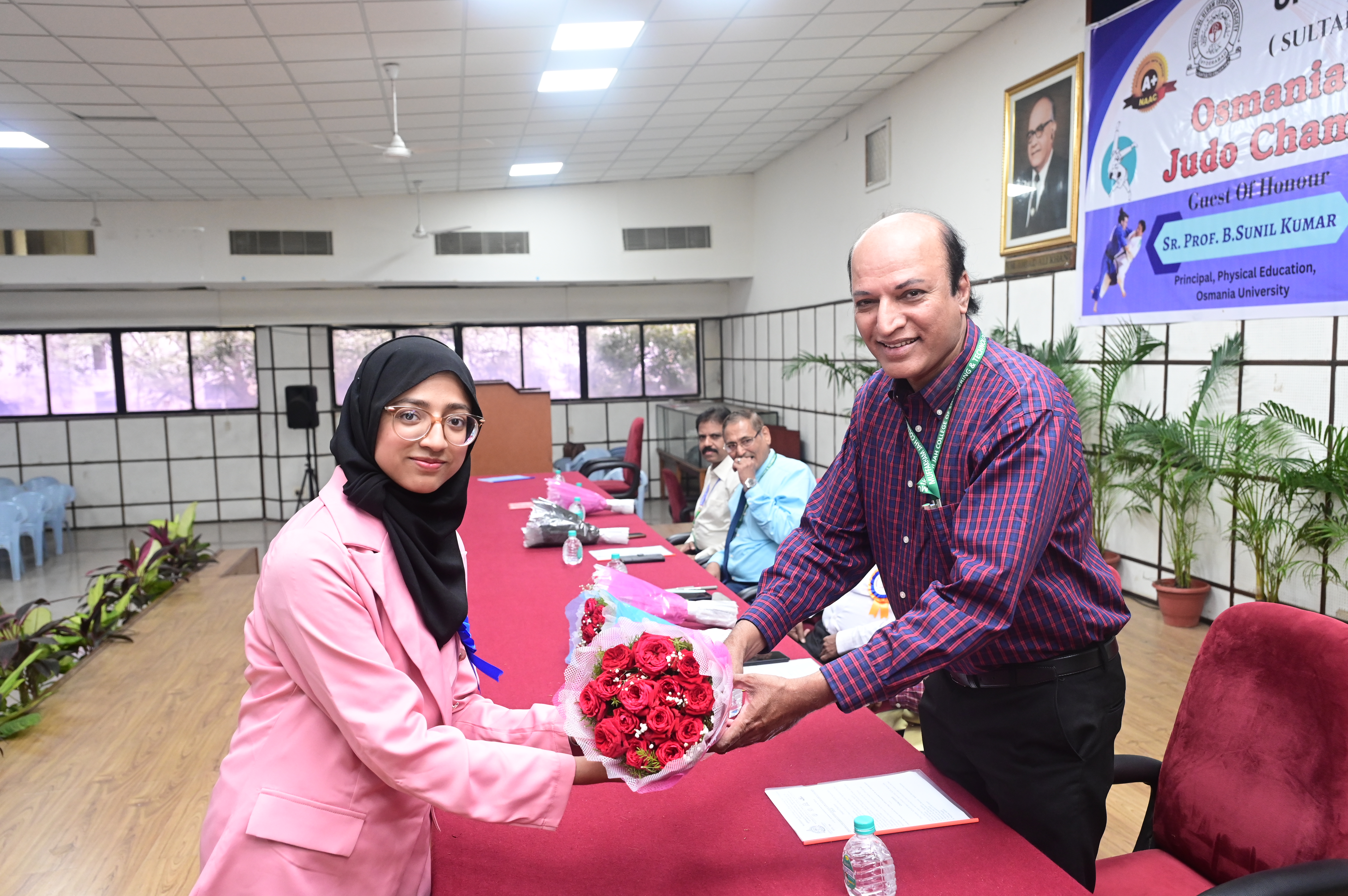 Osmania University Inter College Judo Championship 2025-26 at MJCET