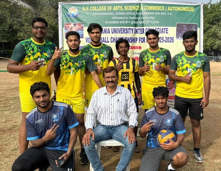 MJCET Volleyball Team